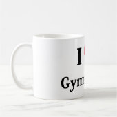 I Liebe Gymnastik Kaffeetasse (Links)