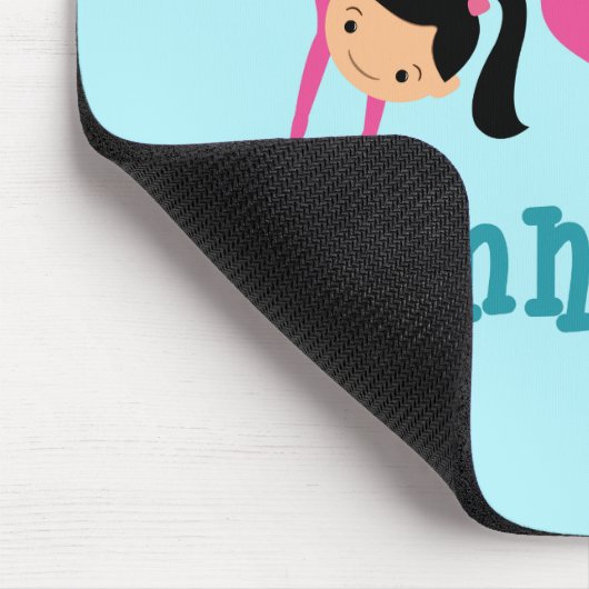 I Liebe Gymnastik Mousepad (Ecke)