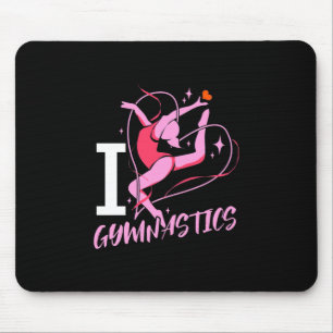 I Liebe Gymnastik Mousepad