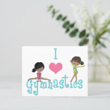 I Liebe Gymnastik Niedlich American Girl