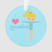 I Liebe Gymnastik Ornament (Vorderseite)