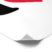 I Liebe Gymnastik Poster (Ecke)