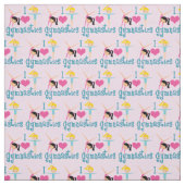 I Liebe Gymnastik Stoff (Muster)
