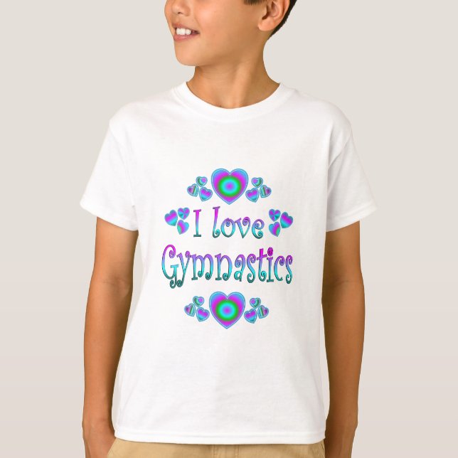 I Liebe-Gymnastik T-Shirt (Vorderseite)