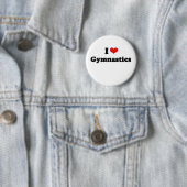 I Liebe-Gymnastik-T-Shirt Button (Beispiel)