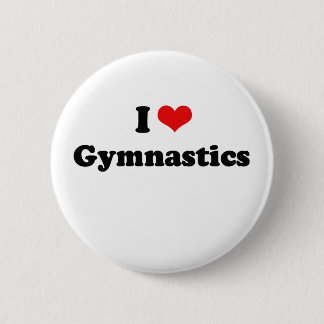 I Liebe-Gymnastik-T-Shirt Button