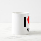 i Liebe h2o Kaffeetasse (Mittel)