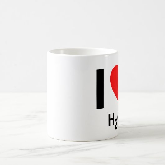 i Liebe h2o Kaffeetasse (Mittel)