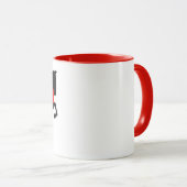 I Liebe Hackneys Tasse (VorderseiteRechts)