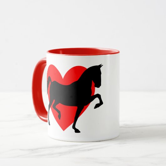 I Liebe Hackneys Tasse (Vorderseite Links)