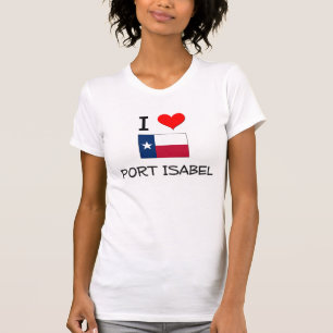 I Liebe-Hafen Isabellfarbe Texas T-Shirt