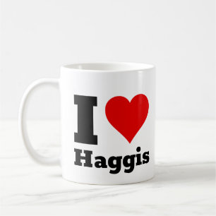 I Liebe Haggis Kaffee Tasse