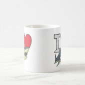 I Liebe Haie Kaffeetasse (Mittel)