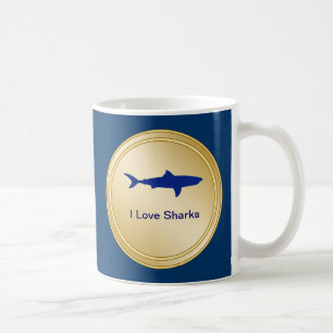I Liebe-Haifisch-Getränk-Tasse Kaffeetasse