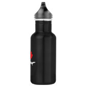 I Liebe-Haifische Trinkflasche (Rechts)