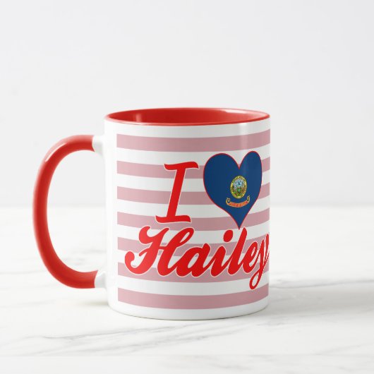 I Liebe Hailey, Idaho Tasse (Links)