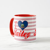 I Liebe Hailey, Idaho Tasse (Vorderseite Links)