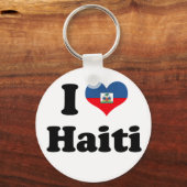 I LIEBE HAITI 2 SCHLÜSSELANHÄNGER (Vorderseite)