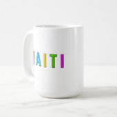 I Liebe Haiti Kaffeetasse (Vorderseite Links)