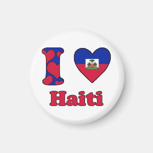 I Liebe Haiti Magnet