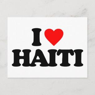 I LIEBE HAITI POSTKARTE