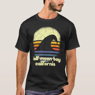 I Liebe Halb Moon Bay Beach California Ocean Wave T-Shirt