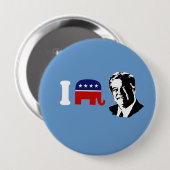 I Liebe Haley Barbour Button (Vorne & Hinten)