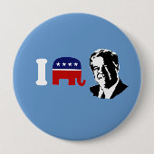 I Liebe Haley Barbour Button (Vorderseite)