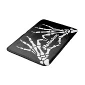 I Liebe Halloween Badematte (Schrägansicht)