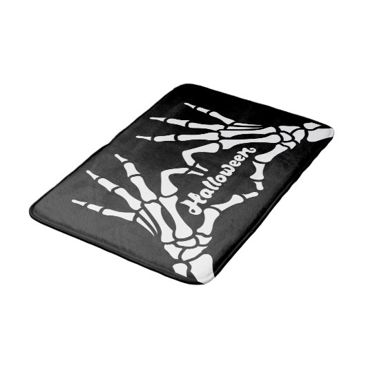 I Liebe Halloween Badematte (Schrägansicht)