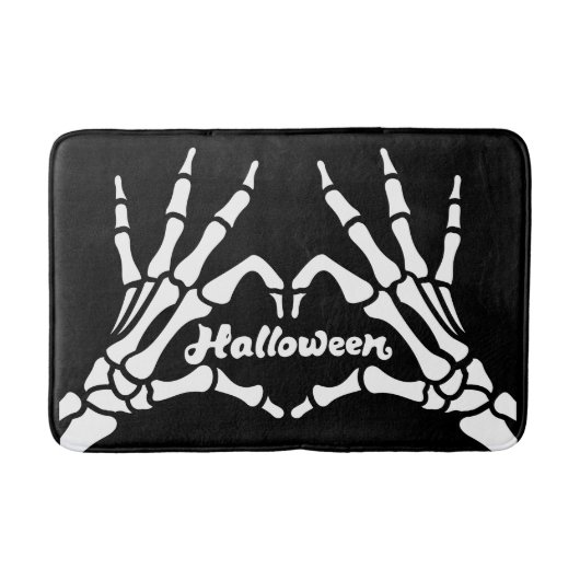 I Liebe Halloween Badematte (Vorderseite)
