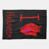 I Liebe Halloween Handtuch (Horizontal)