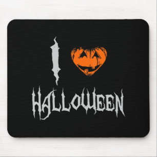 I Liebe Halloween Mousepad