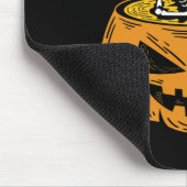 I Liebe Halloween Partygoer Mousepad (Ecke)