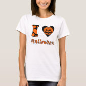 I Liebe Halloween T-Shirt (Vorderseite)