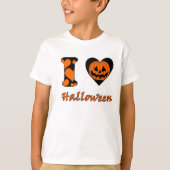 I Liebe Halloween T-Shirt (Vorderseite)