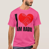 I Liebe Ham Radios T-Shirt (Vorderseite)