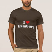 I LIEBE HAMBURG T-Shirt (Vorderseite)