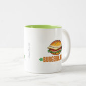 I Liebe Hamburger Zweifarbige Tasse (VorderseiteRechts)