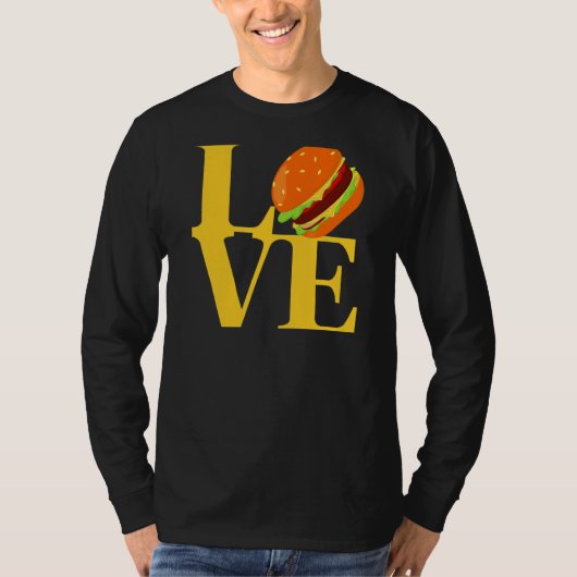 I Liebe Hamburgers Beste leckere Cheeseburger Slid T-Shirt (Vorderseite)