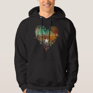 I Liebe Hamilton Heart Gift for Teenage Girl Women Hoodie