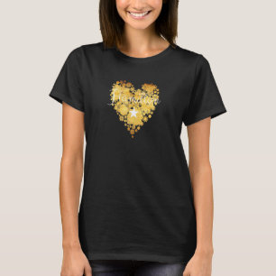 I Liebe Hamilton Herz für Teenager Girl Women T-Shirt