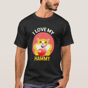 I Liebe Hammy Animal Costume Hamster T-Shirt