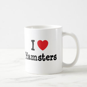 I Liebe Hamster Herz Brauch personalisiert Kaffeetasse