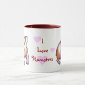 I Liebe-Hamster Tasse (Zentrum)