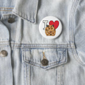 I Liebe Hamsters Button (Beispiel)