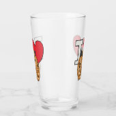 I Liebe Hamsters Glas (Rechts)