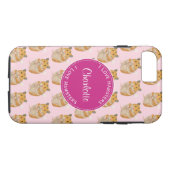 I Liebe Hamsters Pink Hamster Muster Case-Mate iPhone Hülle (Rückseite (Horizontal))