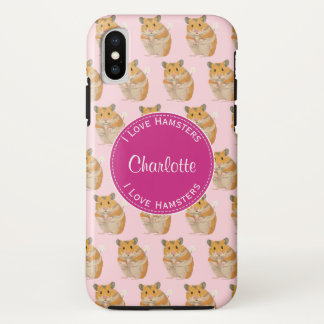 I Liebe Hamsters Pink Hamster Muster Case-Mate iPhone Hülle