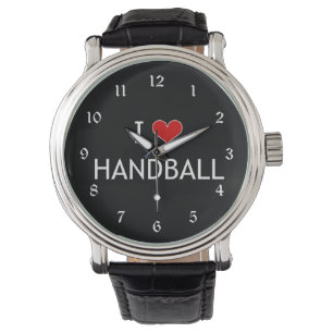 I Liebe Handball, beliebtes Design, Armbanduhr